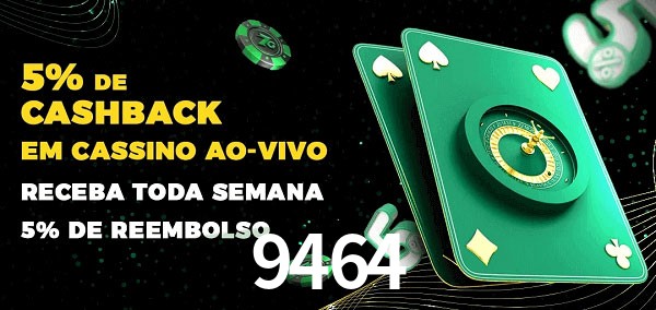 Promoções do cassino ao Vivo 9464